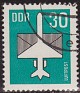 Germany 1982 Plane 30 Pfennig Green Scott C12